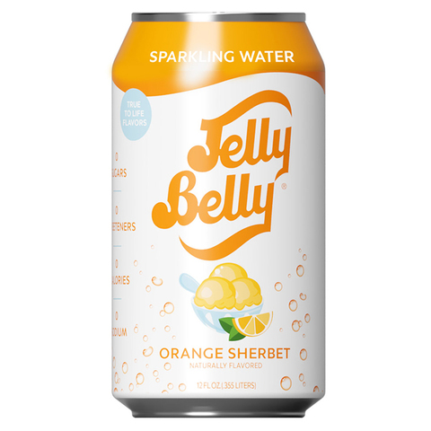 Газированный напиток Jelly Belly Orange Sherbet Апельсиновый Шербет 0,355 мл