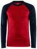 Теплый Комплект термобелья Craft Core Warm Baselayer Set Navy-Red мужской