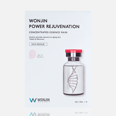 Тканевая маска с маточным молочком восстанавливающая Wonjin Power Rejuvenation Concentrated Ampoule Mask