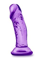 Фиолетовый фаллоимитатор на присоске SWEET N SMALL 4INCH DILDO - 11,4 см. - 