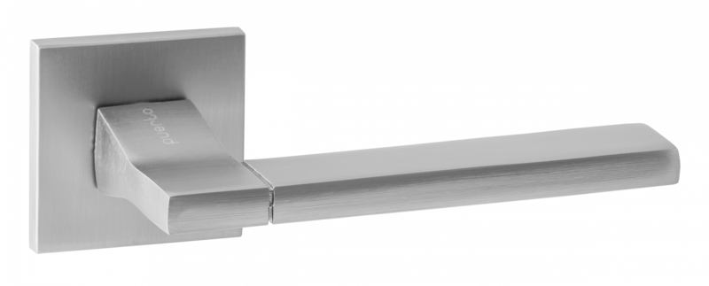 Ручка квадрат Пуэрто Тирамису INAL 524-03 slim MSN, цвет никель супер матовый, алюминий (гарантия - 8 лет)