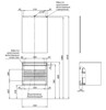 Aquanet 253910 Тумба Lino 60 Дуб Веллингтон (253910)