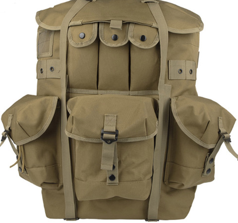 Картинка рюкзак тактический Swicky BK-5066 khaki - 9