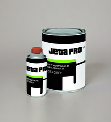 Грунт акриловый (серый) + отвердитель 4:1 0,8 л + 0,2 л JETAPRO