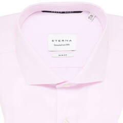 Сорочка мужская Eterna Slim Fit 8817-F182-50 из твила розовая
