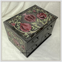 Мини-комод Гранатовый