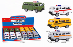 Машина Пластик Таблетка СпецСлужбы в уп 12шт. Цена за шт.