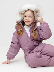 комбинезон  для девочки  ВК 60102/10 ГР (98-122)