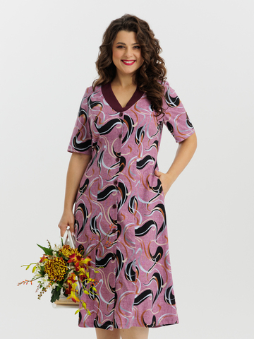 4534 Халат на пуговицах