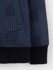 жакет  для мальчика  КР 302682/грозовая туча,костюмная клетка