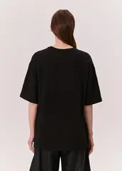 Футболка GOD SAVE THE PRINCESS черного цвета