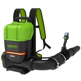 Воздуходувка Greenworks GD82BP2 82V (362 км/ч) ранцевая аккумуляторная, без АКБ и ЗУ