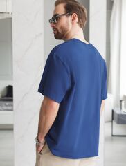 Свободная футболка  с авторским принтом  U49.048 (121402)