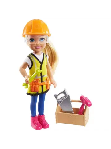 Набор Карьера Челси Строитель кукла+аксессуары GTN87
