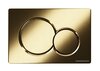 Ceramica Nova CN12-003BG Кнопка смыва Balance, клавиши Sphere, цвет брашированное золото
