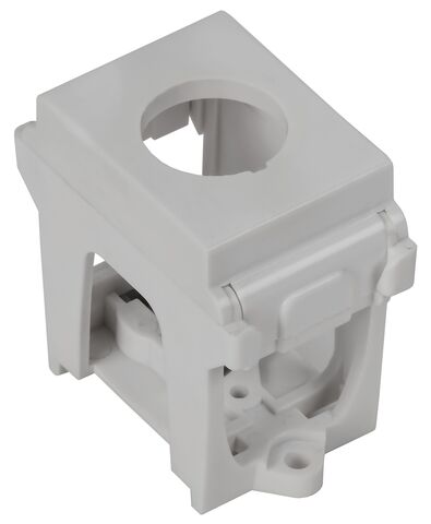 Адаптер кнопки серый IEK