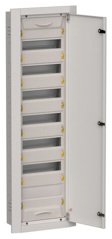 TITAN 5 Корпус мет. ЩРв-84 (1х84) 1130х365х130 IP31 сер IEK