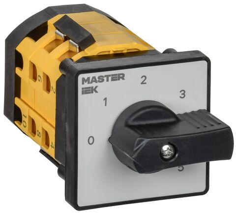 Перекл. кулачк. станд. рук. 10А сх. 110 MASTER IEK
