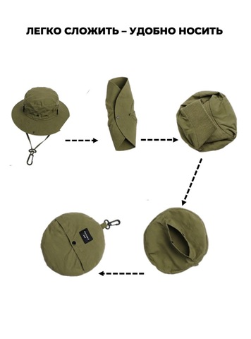 Картинка панама Skully Wear YFM-C-40 army - 3