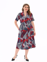 4536 Халат на пуговицах