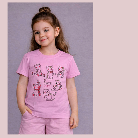 Футболка хлопок д (2-5) 260416-N575