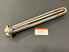 Блок ТЭНБ G2" 12 кВт, нерж.ст., 380В, фланец G2 + трубка, L=45см