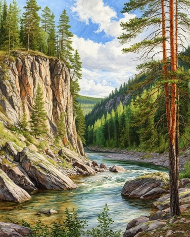 Картина по номерам 