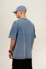 Футболка Kultura oversize Premium garment dyed синий