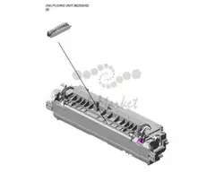 D0DK4054 Блок печки в сборе Ricoh для IM 2500(A), 3000(A)б 3500(A) оригинал (EU/AA fgh)