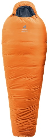 Картинка спальник Deuter orbit -5° l Mandarine/Ink - 1