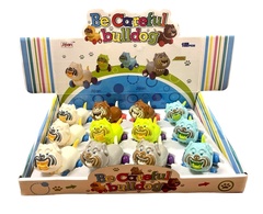 Заводная Игрушка Бульдог, в уп 12шт. цена за шт.