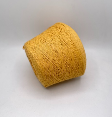 Бобинная пряжа (пр.Италия), 15/3 500 м/100гр,80% шерсть 20%полиамид, цвет-Каламондин. арт.31101