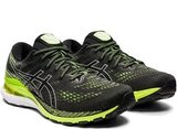 Элитные Беговые Кроссовки Asics Gel Kayano 28 Black-Green мужские
