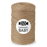 Шнур для вязания Caramel Baby 500 м соломка 7641