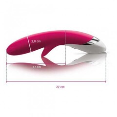 Вибратор Mystim Danny Divido вишневый