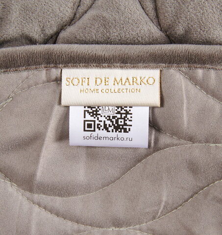 Покрывало 240x260 Sofi De MarkO Нобилис серое