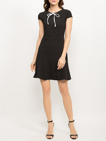 GDR010115 Платье женское. черное