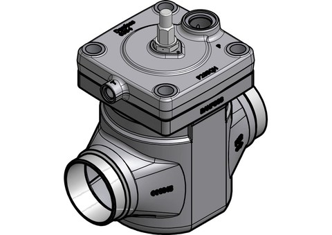 Пилотный клапан ICS1 65 Danfoss 027H6020 стыковой шов