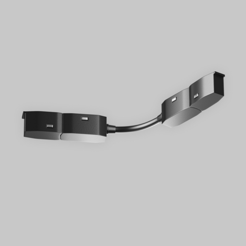 Комплектующие для трековой системы Maytoni Accessories for tracks exility TRA034CS-B