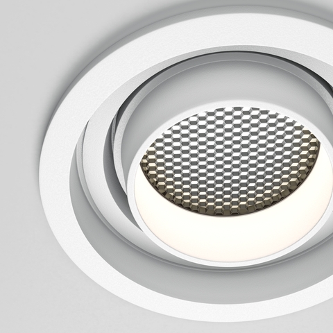 Встраиваемый светильник Maytoni Atom DL113-GU10-01-RD-W