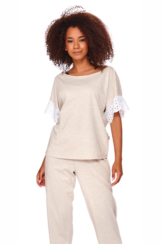 Пижама PM.4104 Beige Melange Doctor Nap