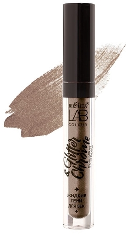 Glitter&Chrome Тени жидкие для век 08 Antique Gold 2,6мл Белита