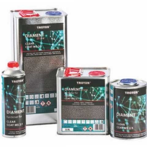 IT CLEAR COAT CT-216 DIAMENT MS 2K Бесцветный акриловый лак 2:1 1 л + отв 0,5л