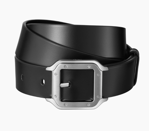 Ремень Cartier Santos de черный