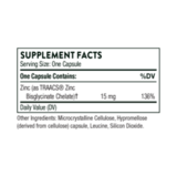 Бисглицинат цинка 15 мг, Zinc Bisglycinate 15 mg, Thorne Research, 60 капсул 5