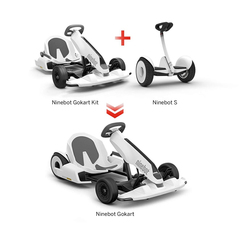 Набор для картинга + гироскутер Ninebot Segway Gokart Kit Белый