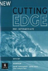 New Cutting Edge Pre-Intermediate Workbook with Key