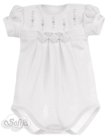 Белое боди Sofija Nutka