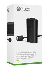 Комплект из аккумулятора и кабеля зарядки геймпада (Xbox Play and charge kit, SXW-00002)