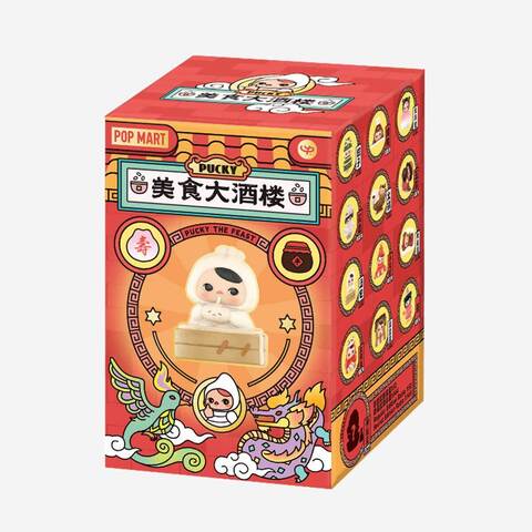Случайная фигурка POP MART: PUCKY The Feast Series Figures